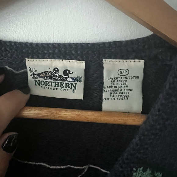 Vintage Northern Reflections Farmhouse Cardigan Sweater - Picture 12 of 12